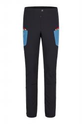 Nohavice MONTURA Ski style pants black/teal blue