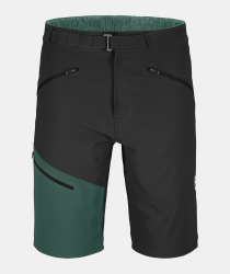 Nohavice ORTOVOX Brenta shorts black raven
