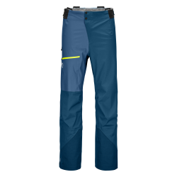 Nohavice ORTOVOX Ortler pants petrol blue