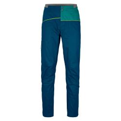 Nohavice ORTOVOX Valbon pants petrol blue