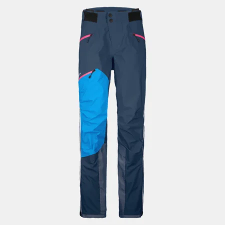 Nohavice ORTOVOX Ws Westalpen 3L pants blue lake