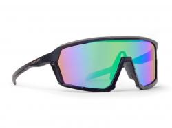 Okuliare DEMON Gravel matt black green