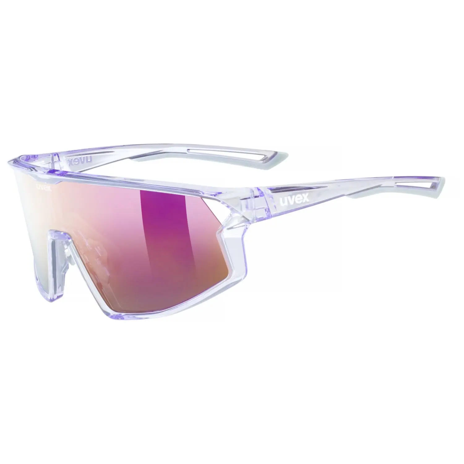 Okuliare UVEX Skyryse clear purple/mirror lavender