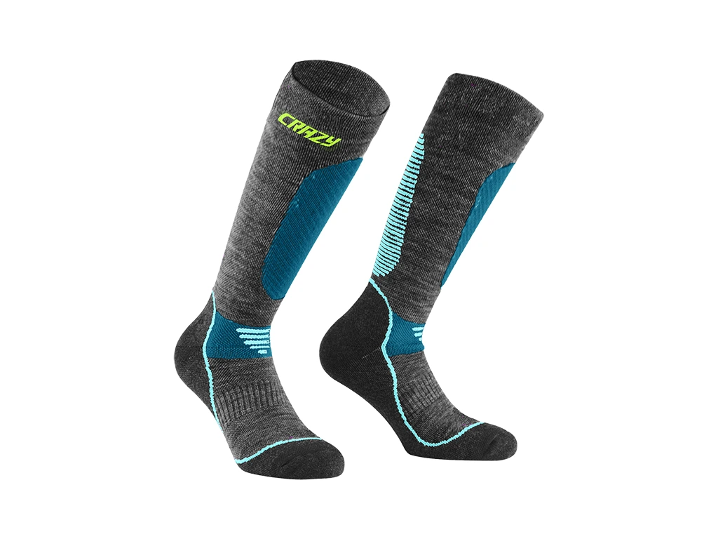 Pono�ky CRAZY Wool Socks early man