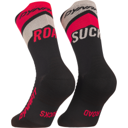 Pono�ky DYNAFIT Ultra Crew Socks black out/ultra coral