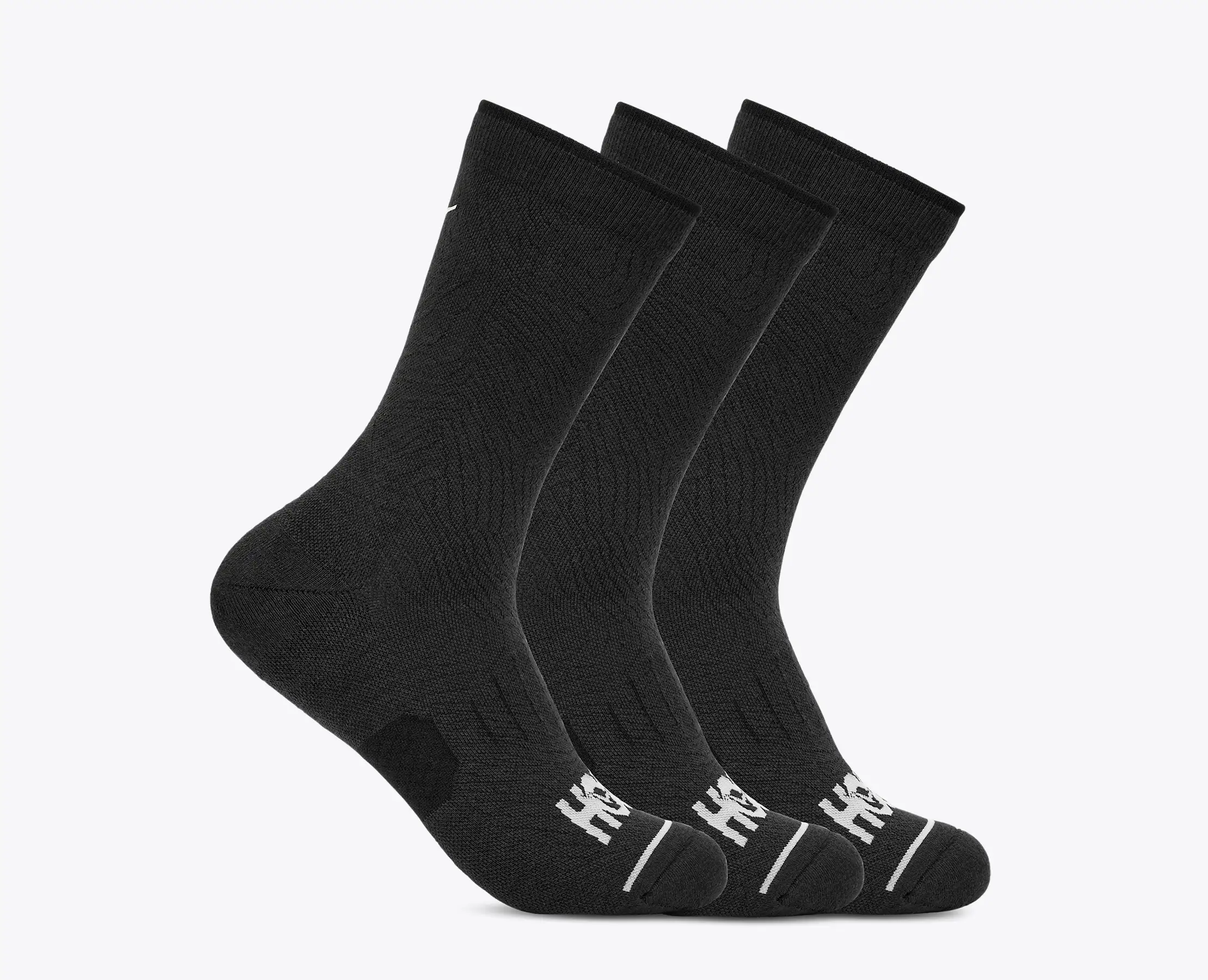 Pono�ky HOKA Crew Run Sock 3-Pack black