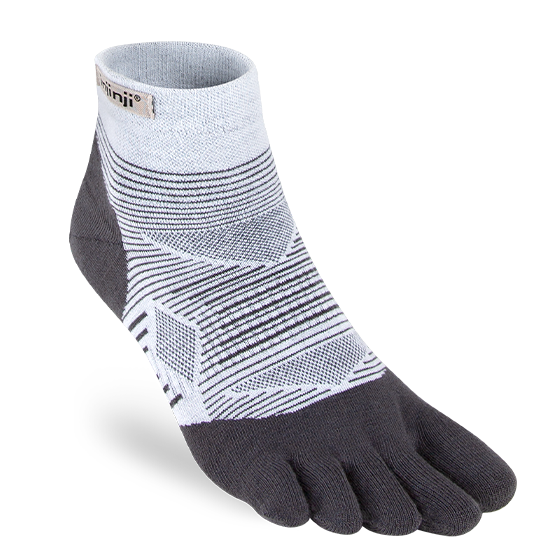 Ponožky INJINJI Run LW MiniCrew gray