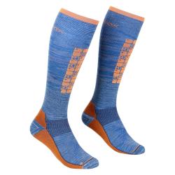 Pono�ky ORTOVOX Ski compression long sock safety blue