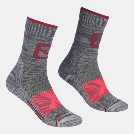 Pono�ky ORTOVOX W�s Alpinist Pro Compr Mid socks grey blend