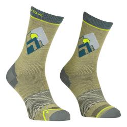 Ponoky ORTOVOX Alpine Light Compression Mid Socks M wabisabi