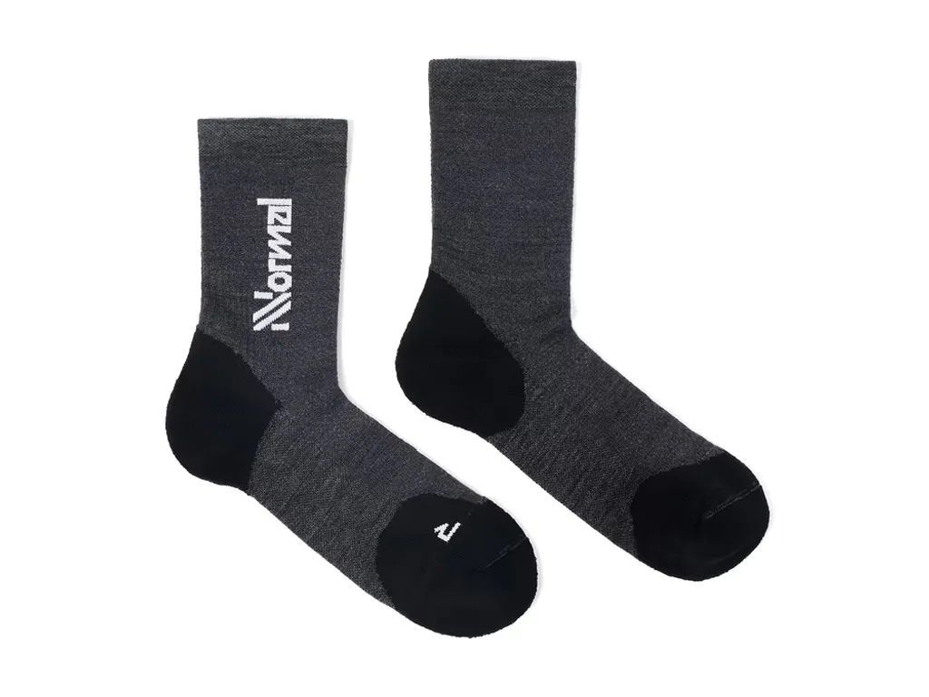Pono�ky nNORMAL  Merino Sock black