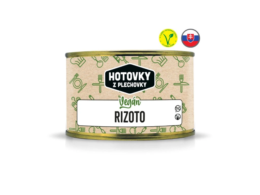 Rizoto vegan HOTOVKY Z PLECHOVKY 400g