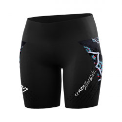 Nohavice CRAZY IDEA Mid short pressure woman mandala