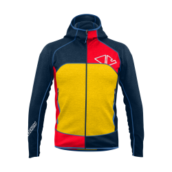 Mikina CRAZY IDEA Pull Resolution Light man sulfur red