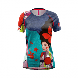 Tri�ko CRAZY IDEA Mountain Flash woman hulya japan