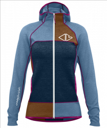 Mikina CRAZY IDEA Pull Ionic Light caramello