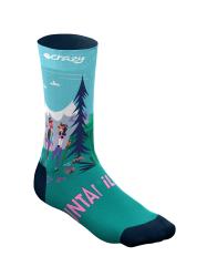 Pono�ky CRAZY IDEA Socks i love mountain