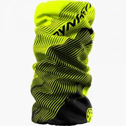Nákrčník DYNAFIT Logo neck gaiter  neon yellow striped