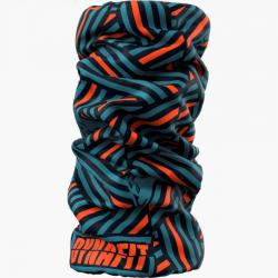 Nkrnk DYNAFIT Logo neck gaiter storm blue razzle dazzle