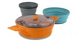 Skladac riad SEA TO SUMMITX-set 21 3pcs orange