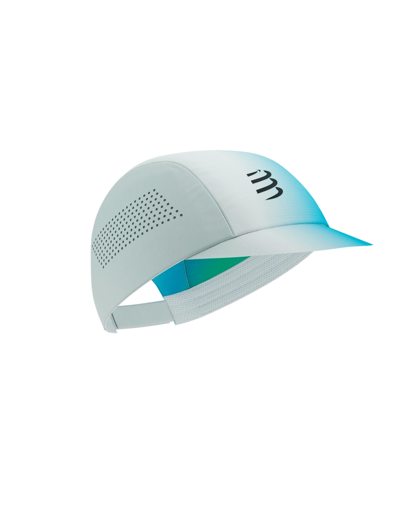 �iltovka COMPRESSPORT Pro Racing Cap star white/blue green