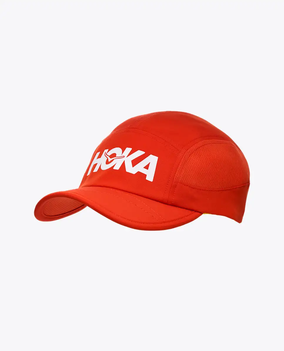 �iltovka HOKA Run Hat habanero