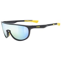 Detsk okuliare UVEX Sportstyle 515 black matt yellow