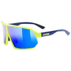 Okuliare UVEX Sportstyle 237 yellow/blue matt/blue