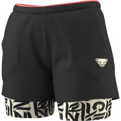 �ortky DYNAFIT Trail 2in1 Shorts W black out overcast