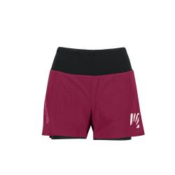 �ortky KARPOS Lavaredo Ultra W Shorts beet red/vulcan