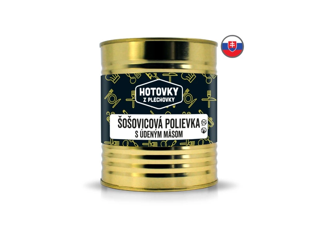 oovicov polievka s denm msom HOTOVKY Z PLECHOVKY 800ml