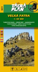 Turistick mapa TATRA PLAN Vek Fatra 1:50 000