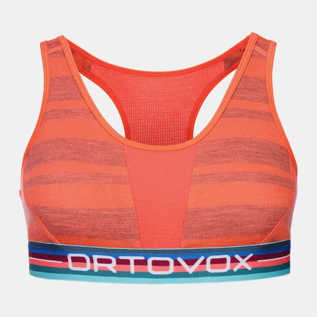 Podprsenka ORTOVOX W�s 185 Rock�n�Wool top coral