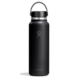 Termof�a�a HYDROFLASK 40 OZ Wide Flex Cap black