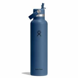 Termof�a�a HYDROFLASK 21 OZ Standart Flex Straw Cap harbor blue