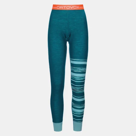 Termo nohavice ORTOVOX W�s 210 Supersoft pants pacific green