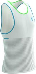 Tielko COMPRESSPORT Pro Racing Singlet M star white