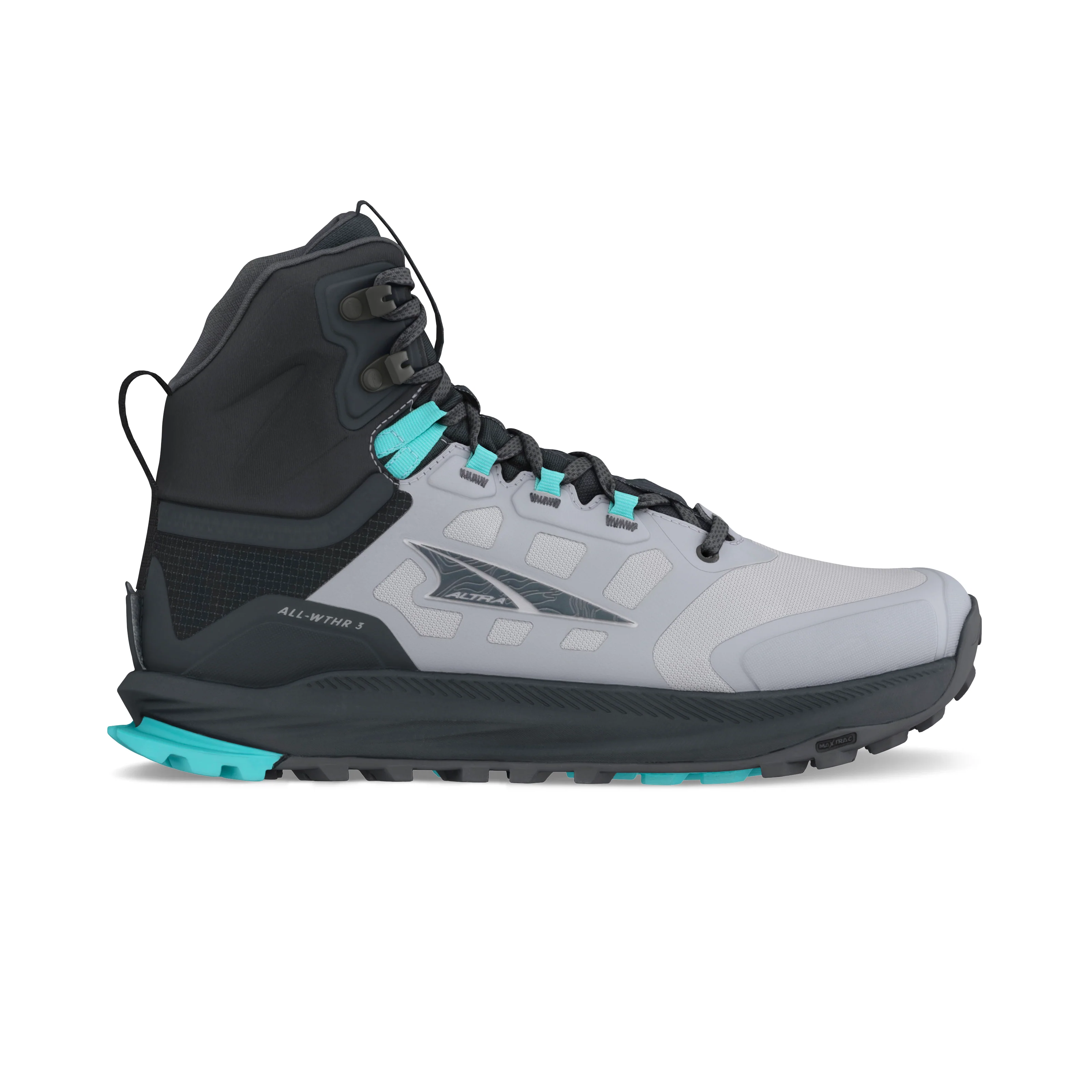 Topnky ALTRA W Lone Peak 9 Waterproof Mid black/gray