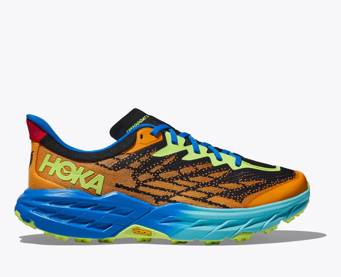 Top�nky HOKA M Speedgoat 5  solar flare/diva blue
