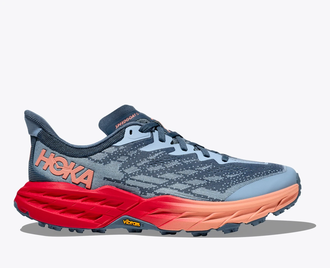 Top�nky HOKA W Speedgoat 5 real teal/papaya