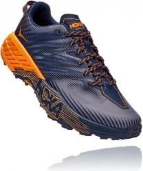 Top�nky HOKA Speedgoat 4 M black iris/bright marigold