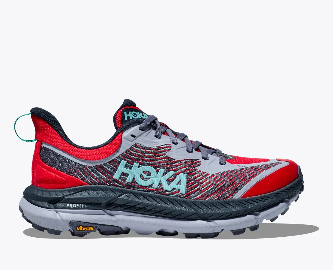 Topnky HOKA M Mafate Speed 4 cerise stormy skies