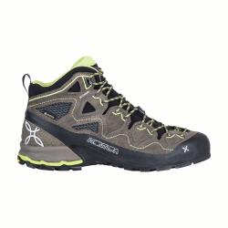 Topnky MONTURA Yaru Tekno GTX brown/lime green