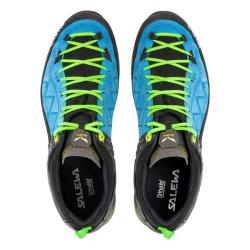 Topanky SALEWA MS MTN Trainer 2 GTX danube blue fluo green  3