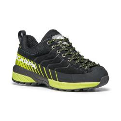 Detsk turistick topnky SCARPA Mescalito Lace kids GTX black/acid green