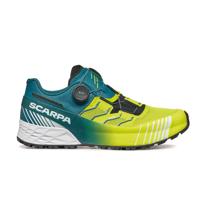 Top�nky SCARPA Ribelle Run Kalibra HT men lime green-deep lagoo