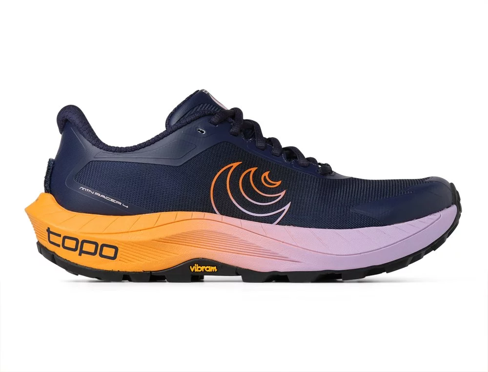 Top�nka TOPO ATHLETIC W MTN Racer 4 purple/orange