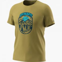 Triko DYNAFIT Graphic CO M S/S tee army