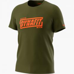 Tri�ko DYNAFIT Graphic CO M S/S tee winter moss