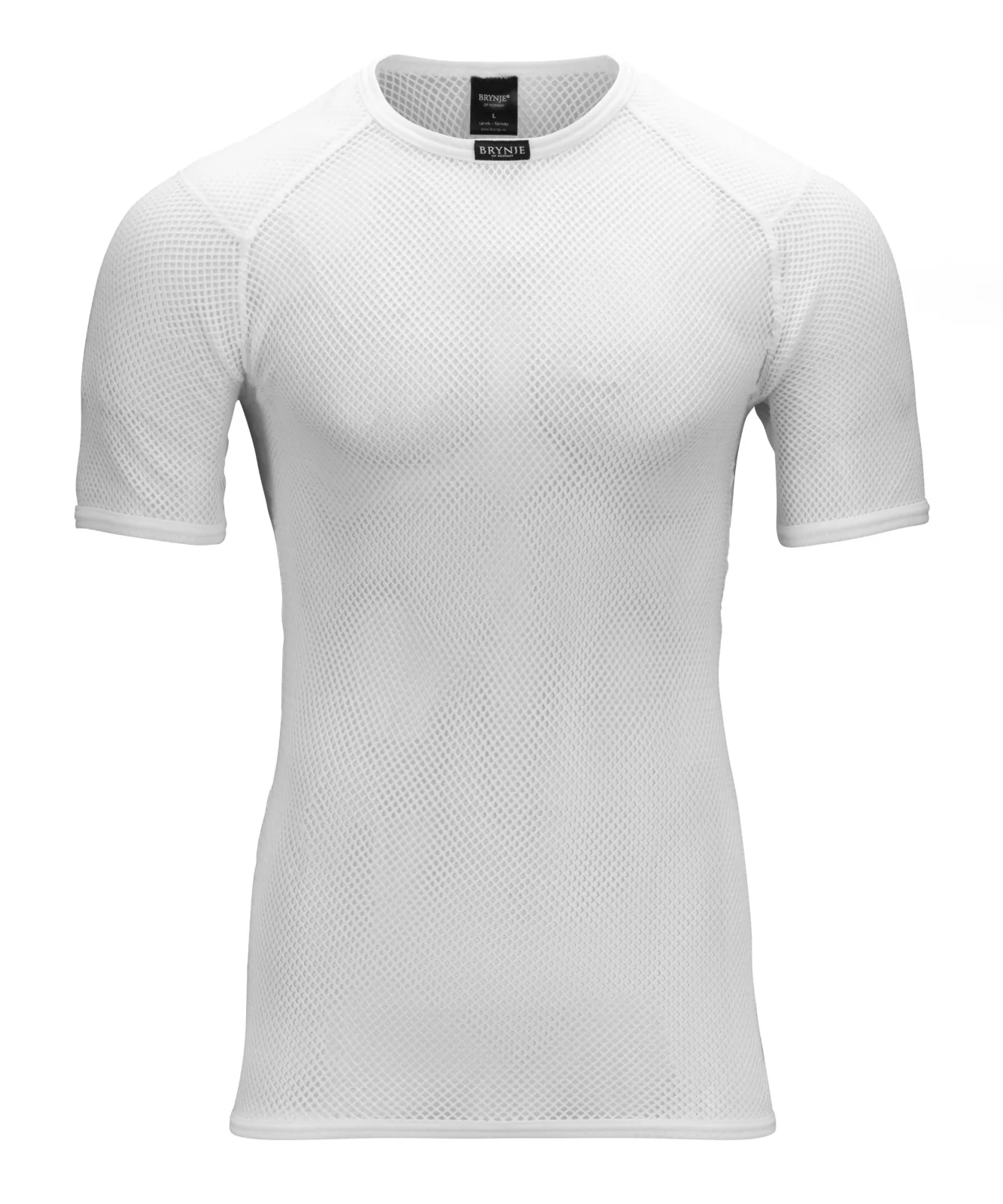 Tri�ko BRYNJE Super Thermo T-Shirt w/inlay white